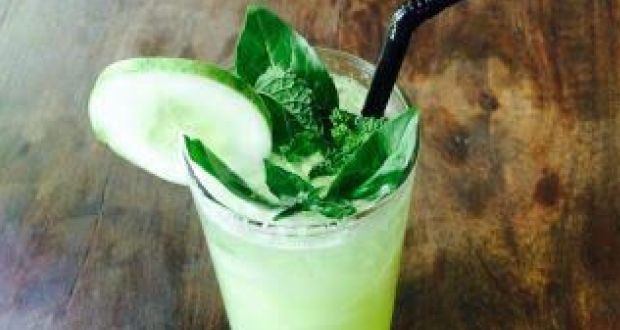 Looking For A Cooling Drink That's Good For Skin Too? Try Cucumber Lemonade