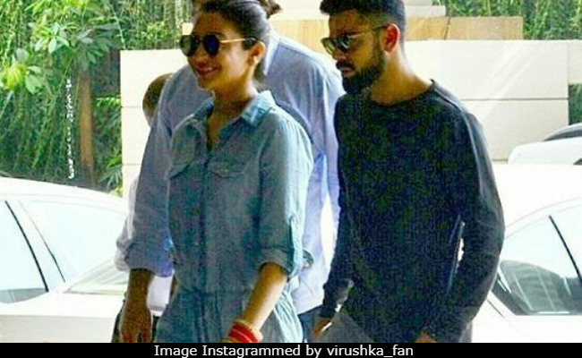 Anushka Sharma, Virat Kohli Prep For Mumbai Reception. See Pics