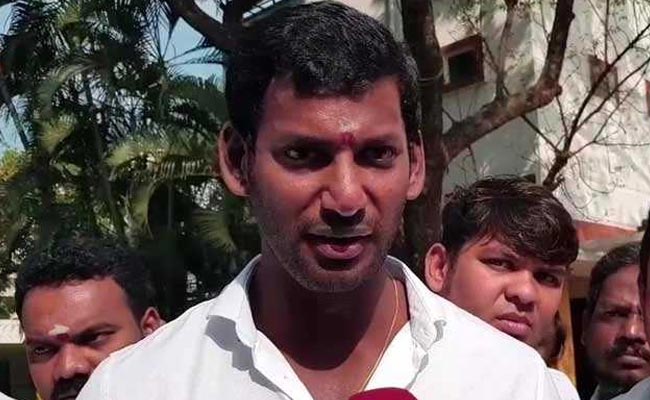 2 Persons 'Missing', Says Actor Vishal In New Twist To RK Nagar By-Poll