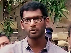 Not Supporting Anyone: Actor Vishal On RK Nagar By-Election