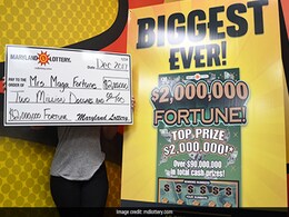Years After $100,000 Lottery Win, Woman Hits $2 Million Jackpot Years After $100,000 Lottery Win, Woman Hits $2 Million Jackpot