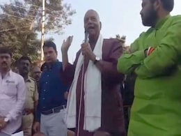 Yashwant Sinha Detained In Maharashtra While Leading Farmers' Protest Yashwant Sinha Detained In Maharashtra While Leading Farmers' Protest