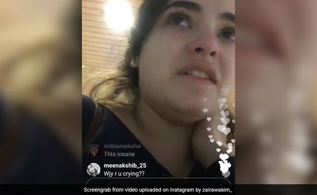 Support Pours In For Zaira Wasim After Alleged Molestation On Flight: Updates Support Pours In For Zaira Wasim After Alleged Molestation On Flight: Updates