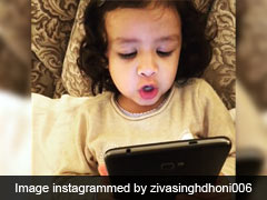 Watch: Ziva Dhoni's Adorable Attempt At Singing Yet Another Malayalam Song