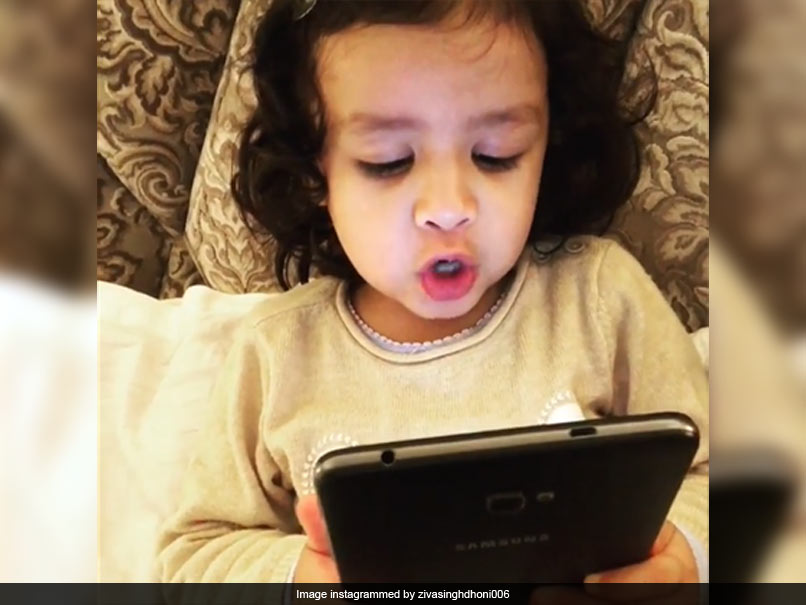 Watch: Ziva Dhoni's Adorable Attempt At Singing Yet Another Malayalam Song