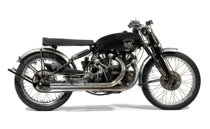 1951 vincent black lightning at bonhams auction