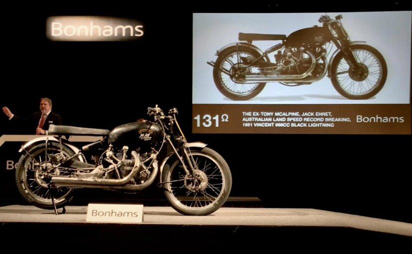 1951 Vincent Black Lightning Is Most Expensive Motorcycle Ever Sold 1951 Vincent Black Lightning Is Most Expensive Motorcycle Ever Sold