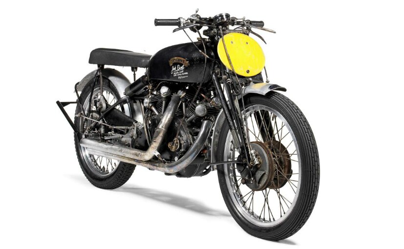 1951 vincent black lightning at bonhams auction