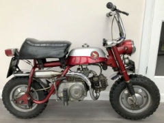 John Lennon's 1969 Honda Monkey Bike To Be Auctioned