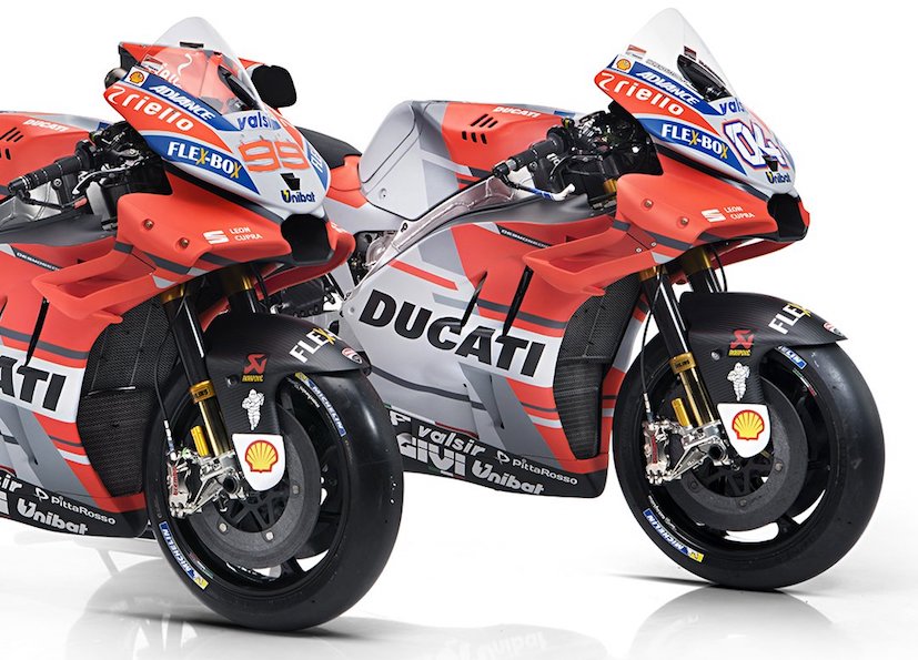 MotoGP 2018: Ducati Desmosedici GP18 Race Bike Breaks Cover