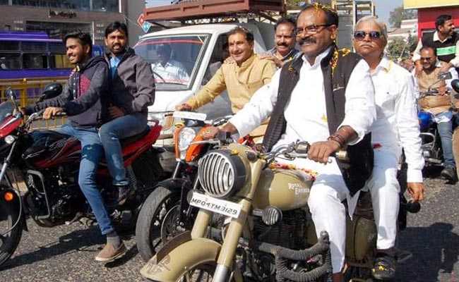 Bhopal MP Pays Fine, Apologises For Riding Motorcycle Without Helmet