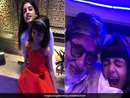 New Year's Day 2018: अमिताभ बच्चन ने Grand Daughters के साथ मनाया नए साल का जश्न, पोती से मिला स्पेशल गिफ्ट New Year's Day 2018: अमिताभ बच्चन ने Grand Daughters के साथ मनाया नए साल का जश्न, पोती से मिला स्पेशल गिफ्ट