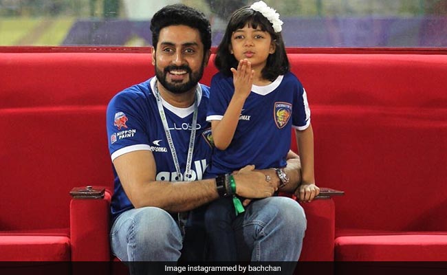 Aaradhya Bachchan Giving The Camera A Flying Kiss Is Everything. See Dad Abhishek's Pic