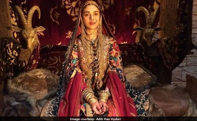 "<i>Padmaavat</i>" Actress Aditi Rao Hydari Thanks A Bunch Of People In Instagram Post