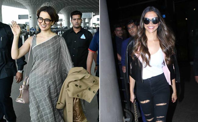 Deepika Padukone To Kangana Ranaut: The Best Of Airport Fashion This Week