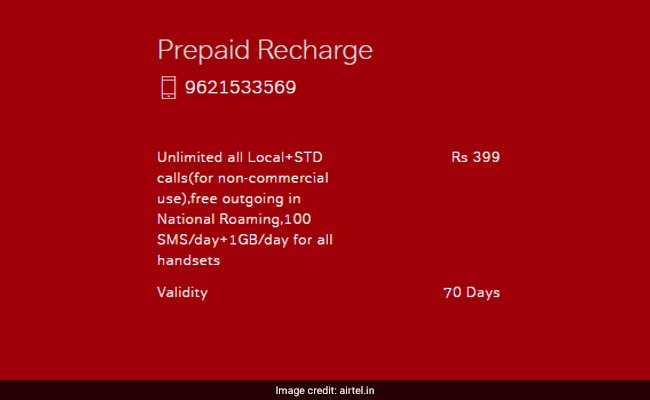 airtel rs 399 plan