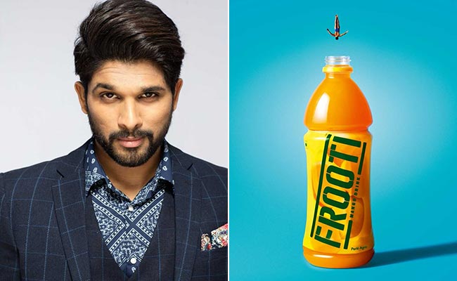 Frooti Appoints Telugu Filmstar Allu Arjun As Brand Ambassador