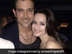 For 'Darling Hrithik Roshan,' A Birthday Wish From First Heroine Ameesha Patel