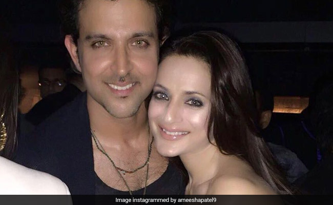 For 'Darling Hrithik Roshan,' A Birthday Wish From First Heroine Ameesha Patel