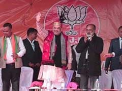 Amit Shah In Meghalaya, Says Will Turn It Into A "Model State"