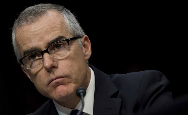 Ex-FBI Deputy Director McCabe Fired: Attorney General