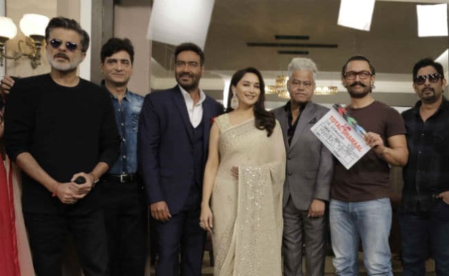 When Madhuri Dixit, Aamir Khan And Anil Kapoor Unite, It's Total Dhamaal