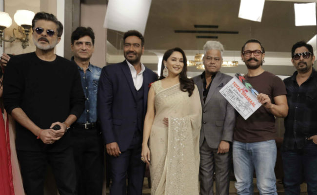 When Madhuri Dixit, Aamir Khan And Anil Kapoor Unite, It's <I>Total Dhamaal</i>