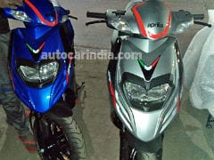 Aprilia SR 125 To Be Launched Soon; Spied In Dealerships