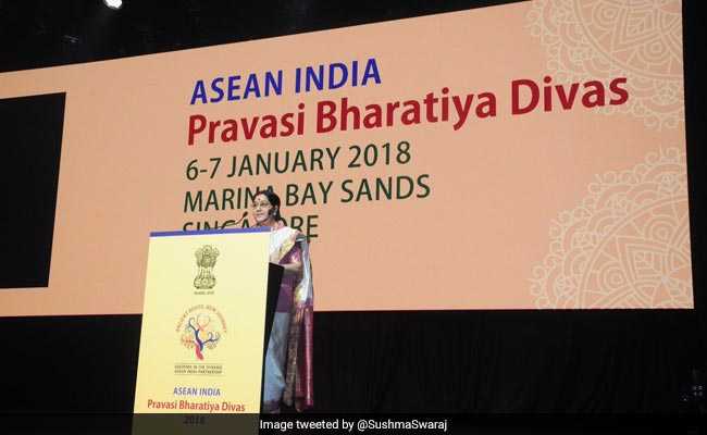 Indian Diaspora Platform For Stronger Ties With ASEAN: Sushma Swaraj