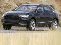 Near-Production Audi Q8 Spotted With Minimal Camouflage