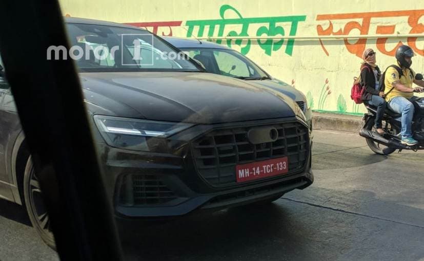 audi q8 spotted