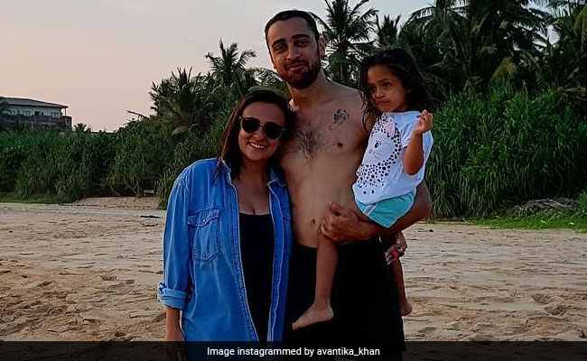 These Adorable Pics Of Imran Khan, Wife Avantika And Daughter Imara Will Give You Family Goals