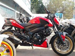 Bajaj Dominar To Be Launched In Red And Gold Colours