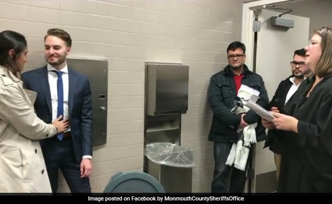 Here's Why This Couple Got Married In A Washroom