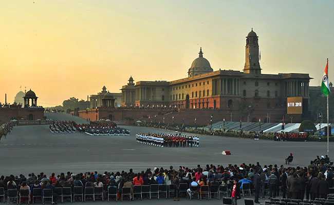 Beating Retreat Ceremony Marks End Of Republic Day Celebrations