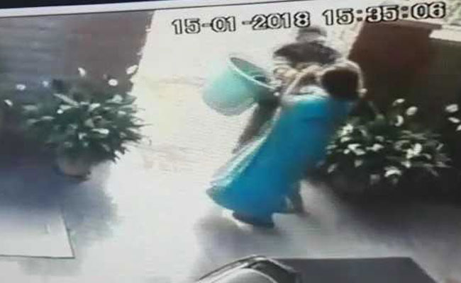 Caught On Camera: Chain-Snatcher Attacks Woman Inside Bengaluru Home