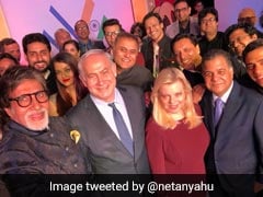 Benjamin Netanyahu's Bollywood Selfie With Amitabh Bachchan, Aishwarya And Other Stars