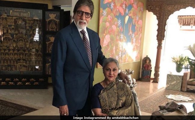 Amitabh Bachchan And Jaya Bachchan In A Wonderful Pic Clicked By Daughter Shweta