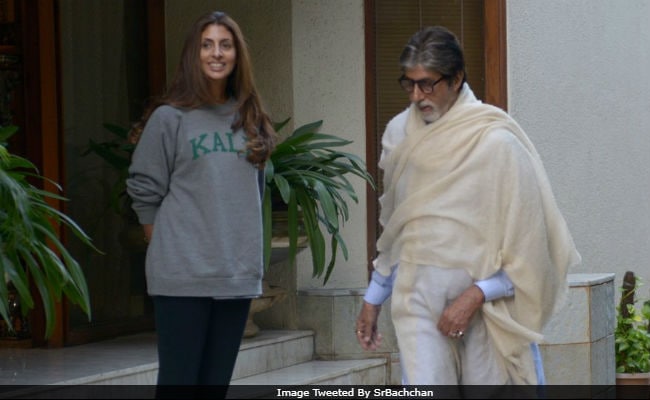 Amitabh Bachchan Posts Pics Of Shweta, Reminds Us That 'Daughters Are The Best'