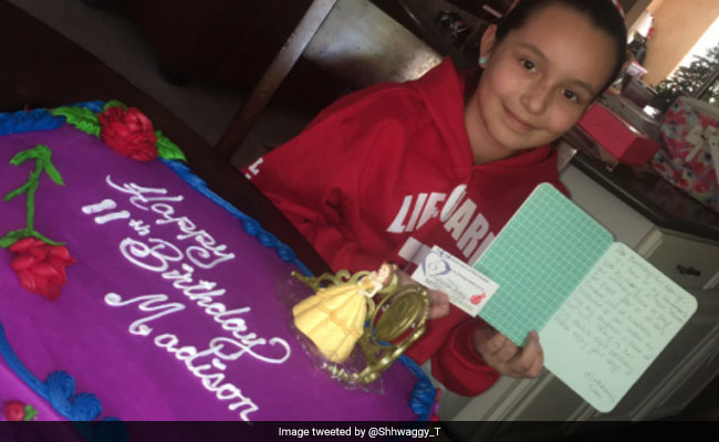 Girl's Birthday Cake Paid For By Stranger, Family Finds Moving Note