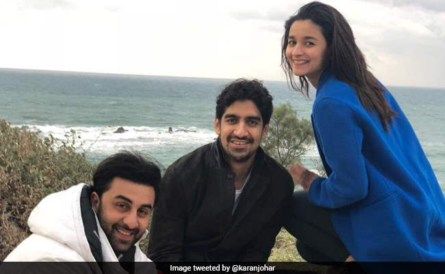 <I>Brahmastra</i> Co-Stars Ranbir Kapoor And Alia Bhatt Are Already At Work. Pic Here