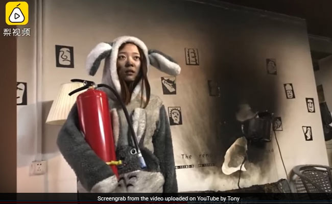 Fire Rips Through Home, Chinese Couple Click Funny Face Selfies In Pyjamas