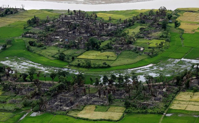 A Visual That Shows Just How Many Rohingya Villages Have Been Burned