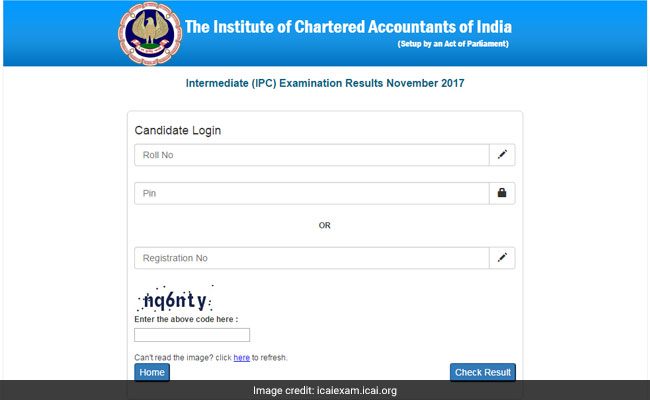 CA IPCC Final Exam Result 2017 Declared