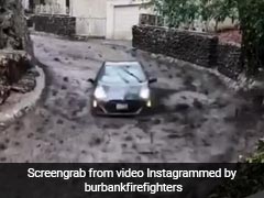'Barely Made It Out' Says Couple Who Raced Car Out Of Mudslide. Watch