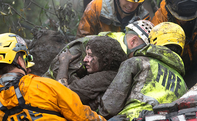 Mudslides And Flooding Kill At Least 13 In California
