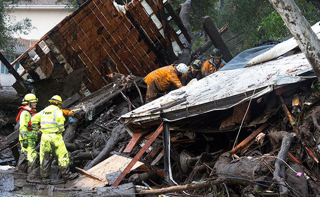 Number Of Dead In California Mudslides Rises To 17