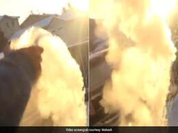 In -30 Weather, Boiling Water Freezes In Seconds. Watch In -30 Weather, Boiling Water Freezes In Seconds. Watch