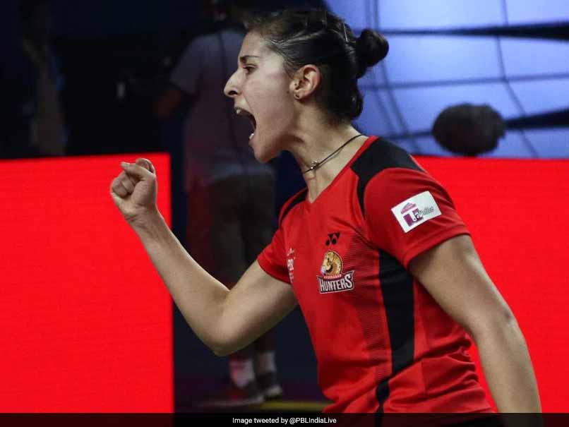 Premier Badminton League: Carolina Marin Beats Saina Nehwal As Hyderabad Hunters Thrash Awadhe Warriors