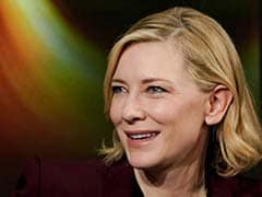 In Davos, Cate Blanchett Jokes About Playing Melania Trump